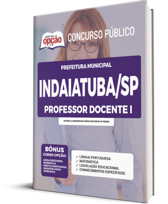 Apostila Prefeitura de Indaiatuba - SP - Professor Docente I