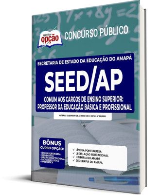 Apostila SEED-AP - Comum aos Cargos de Ensino Superior