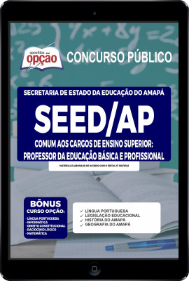 Apostila SEED-AP em PDF - Comum aos Cargos de Ensino Superior