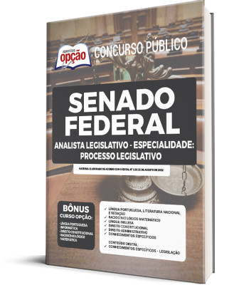 Apostila Senado Federal - Analista  Legislativo - Especialidade: Processo Legislativo