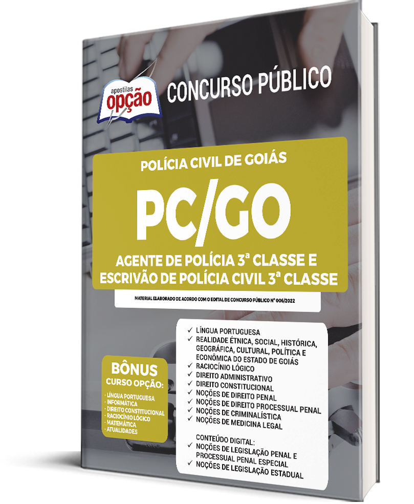 Concurso Policia Penal GO - Direito Penal 