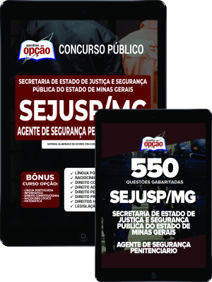 Combo Digital SEJUSP-MG - Agente de Segurança Penitenciário (ASP)