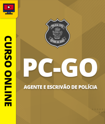 Curso Completo PC-GO Agente e Escrivão de Polícia