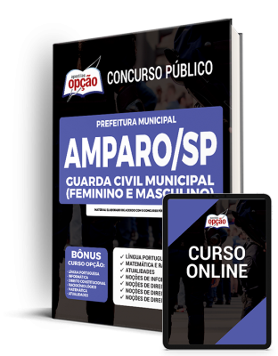 Apostila Prefeitura de Amparo - SP - Guarda Civil Municipal (Feminino e Masculino)