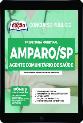 Apostila Prefeitura de Amparo - SP em PDF - Agente Comunitário de Saúde