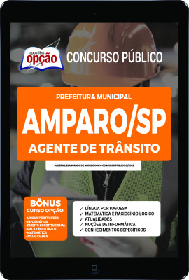 Apostila Prefeitura de Amparo - SP em PDF - Agente de Trânsito