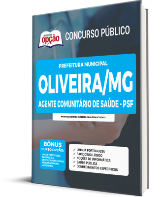 Apostila Prefeitura de Oliveira - MG - Agente Comunitário de Saúde (PSF)