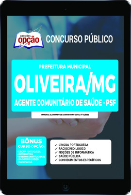 Apostila Prefeitura de Oliveira - MG em PDF - Agente Comunitário de Saúde (PSF)