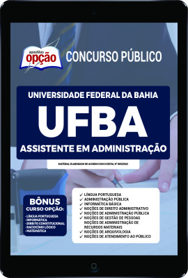 Apostila UFBA em PDF - Assistente em Administração