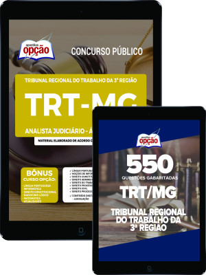 Combo Digital TRT-MG - Analista Judiciário – Área Judiciária