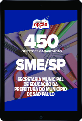 Caderno SME-SP - 450 Questões Gabaritadas em PDF
