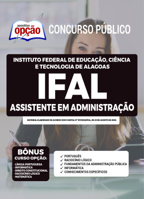 Apostila IFAL - Assistente em Administração