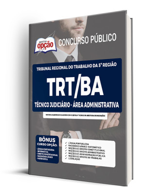 Apostila TRT-BA - Técnico Judiciário - Área Administrativa