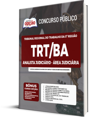 Apostila TRT-BA - Analista Judiciário - Área Judiciária