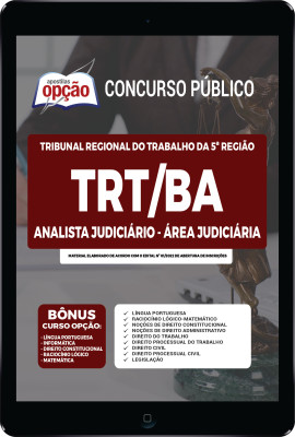 Apostila TRT-BA em PDF - Analista Judiciário - Área Judiciária