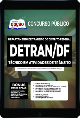 Apostila DETRAN-DF em PDF - Técnico em Atividades de Trânsito