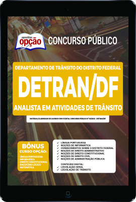 Apostila DETRAN-DF em PDF - Analista em Atividades de Trânsito