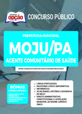 Apostila Prefeitura de Moju - PA - Agente Comunitário de Saúde