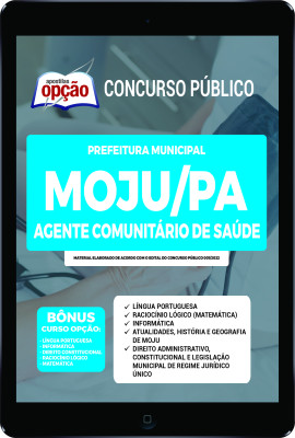 Apostila Prefeitura de Moju - PA em PDF - Agente Comunitário de Saúde
