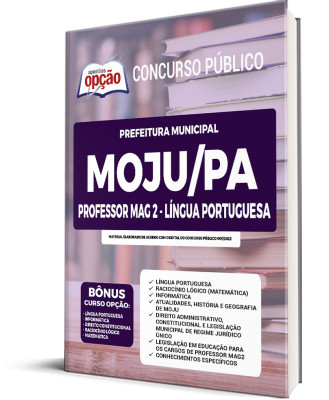 Apostila Prefeitura de Moju - PA - Professor MAG 2 - Língua Portuguesa