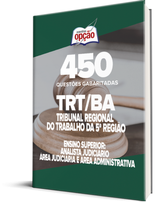 Caderno TRT-BA (Ensino Superior) - 450 Questões Gabaritadas