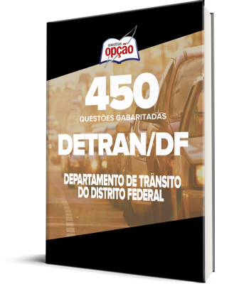 Caderno DETRAN-DF - 450 Questões Gabaritadas