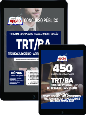 Combo Digital TRT-BA - Técnico Judiciário - Área Administrativa