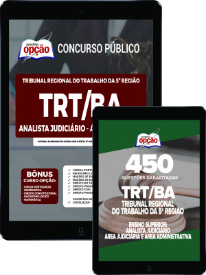 Combo Digital TRT-BA - Analista Judiciário - Área Judiciária