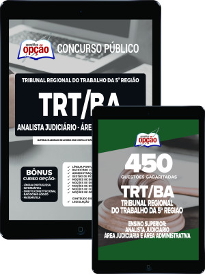 Combo Digital TRT-BA - Analista Judiciário - Área Administrativa