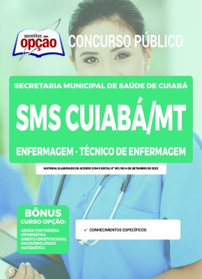 Apostila SMS Cuiabá - MT - Enfermagem - Técnico de Enfermagem