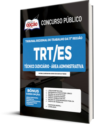 Apostila TRT-ES - Técnico Judiciário - Área Administrativa