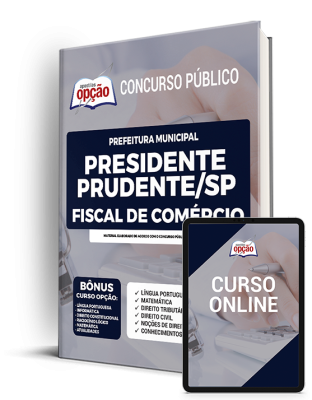 Apostila Prefeitura de Presidente Prudente - SP - Fiscal de Comércio