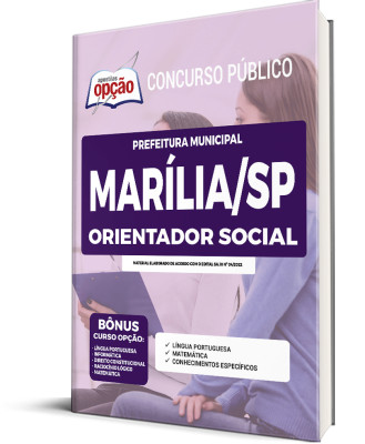 Apostila Prefeitura de Marília - SP - Orientador Social