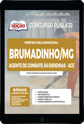 Apostila Prefeitura de Brumadinho - MG em PDF - Agente de Combate às Endemias - ACE