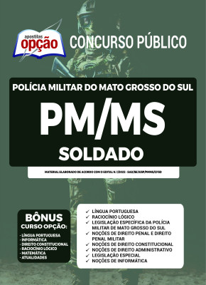 Apostila PM-MS - Soldado