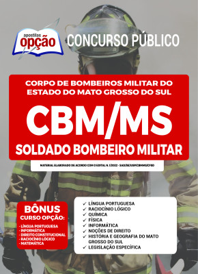 Apostila CBM-MS - Soldado Bombeiro Militar