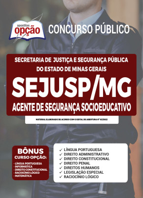 Apostila SEJUSP-MG - Agente de Segurança Socioeducativo