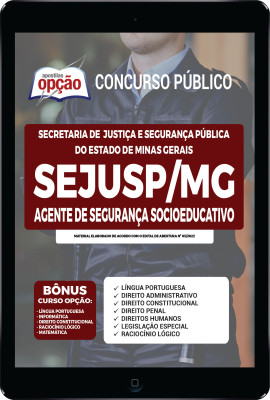 Apostila SEJUSP-MG em PDF - Agente de Segurança Socioeducativo