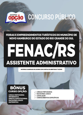 Apostila FENAC-RS - Assistente Administrativo
