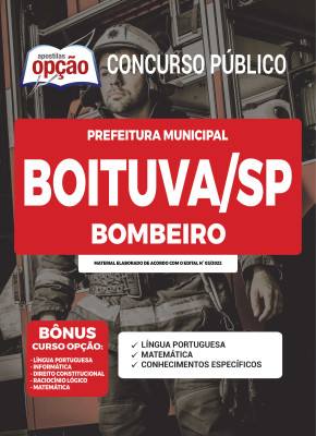 Apostila Prefeitura de Boituva - SP - Bombeiro
