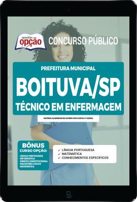 Apostila Prefeitura de Boituva - SP em PDF - Técnico em Enfermagem