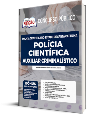 Apostila Polícia Cientifica SC - Auxiliar Criminalístico