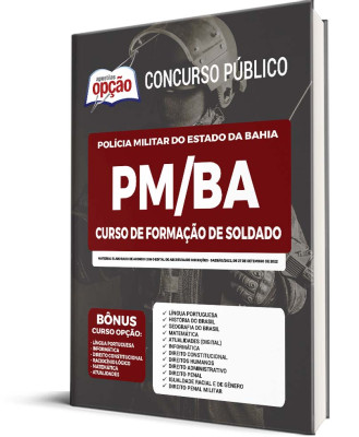 Apostila PM-BA - Curso de Formação de Soldado