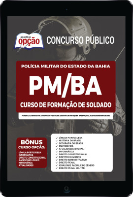 Apostila PM-BA em PDF - Curso de Formação de Soldado