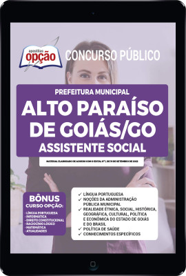 Apostila Prefeitura de Alto Paraíso de Goiás - GO em PDF - Assistente Social