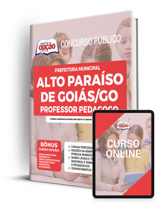 Apostila Prefeitura de Alto Paraíso de Goiás - GO - Professor Pedagogo