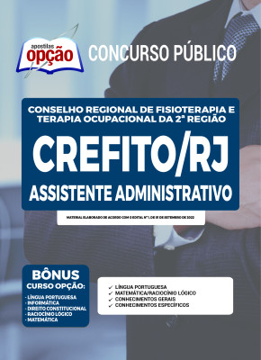 Apostila CREFITO-RJ - Assistente Administrativo