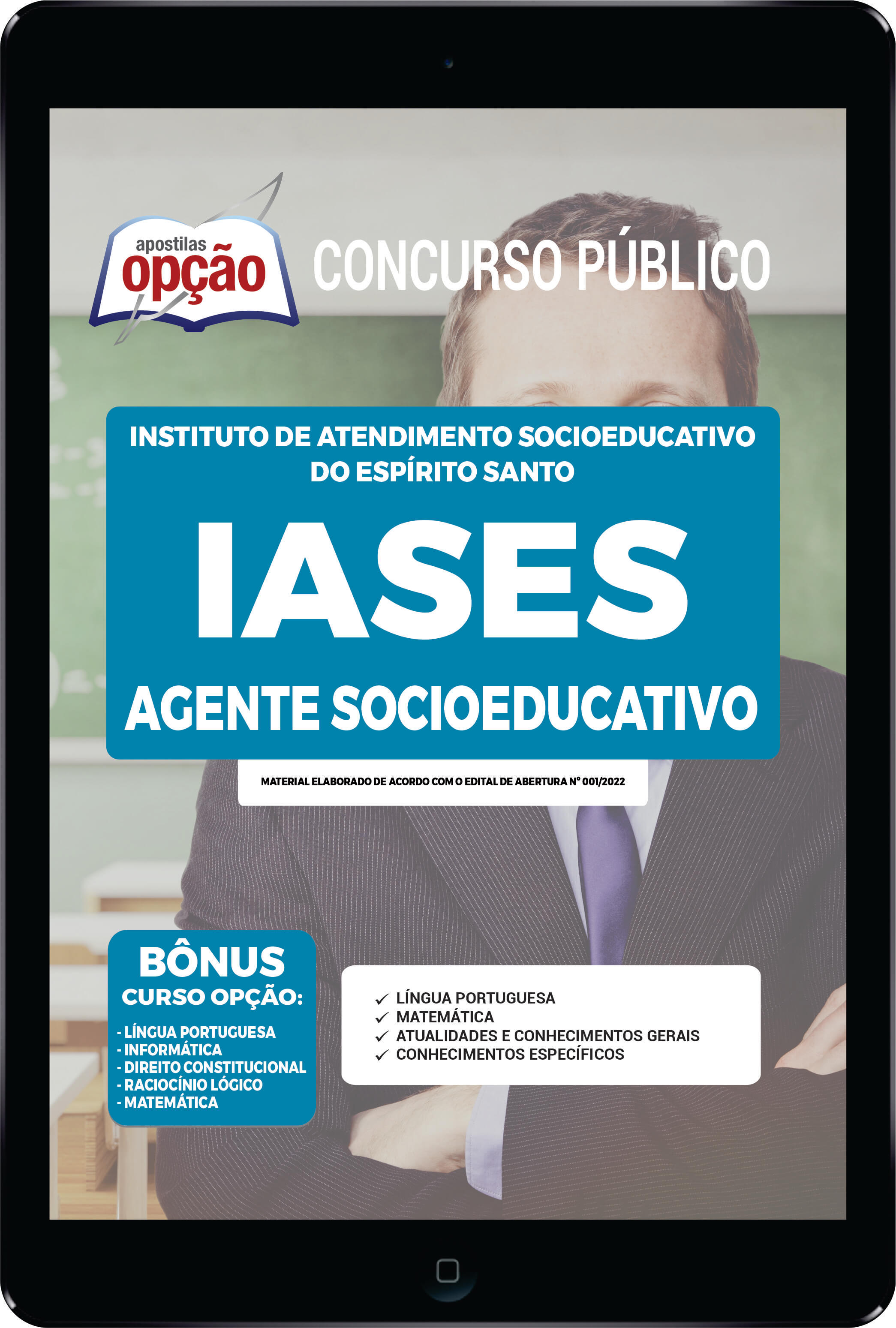 Apostila IASES PDF 2022 - Agente Socioeducativo