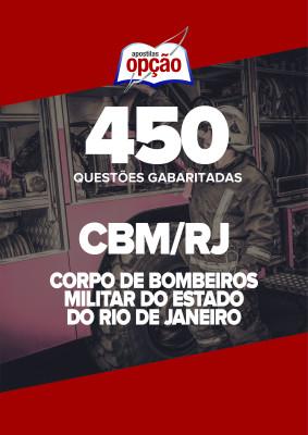Caderno CBM-RJ - 450 Questões Gabaritadas