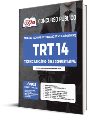 Apostila TRT14 - Técnico Judiciário - Área Administrativa